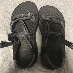 Chaco Black Strappy Sandals